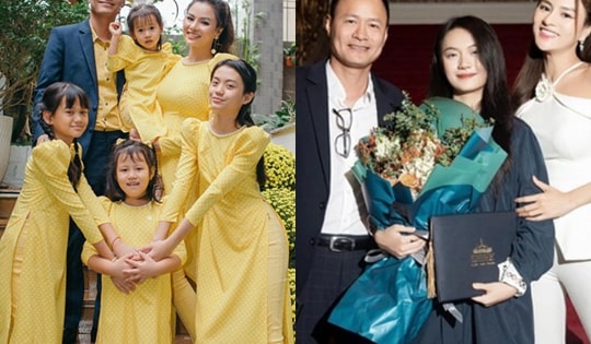 Chuyện mẹ kế con chồng Vbiz: Siêu mẫu gốc Thành Nam thân thiết với con gái của chồng như ruột thịt