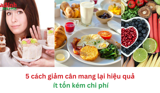 5 cách giảm cân mang lại hiệu quả nhưng ít tốn kém nhất