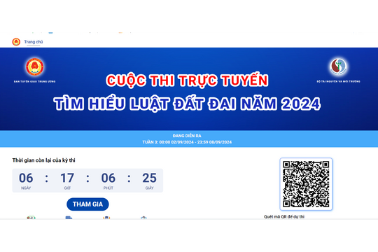 Đáp án tuần 2 Cuộc thi trực tuyến tìm hiểu Luật Đất đai năm 2024