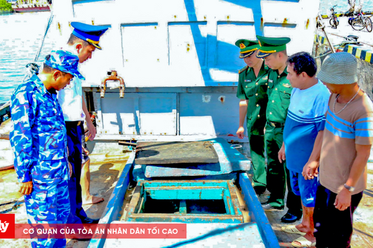 Bắt giữ 1 tàu chở 30 ngàn lít dầu DO trái phép