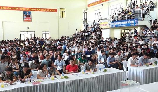 Huyện Thanh Oai tiếp tục dừng đấu giá hơn 100 thửa đất