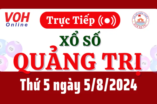 XSQT 5/9 - Kết quả xổ số Quảng Trị hôm nay thứ 5 ngày 5/9/2024