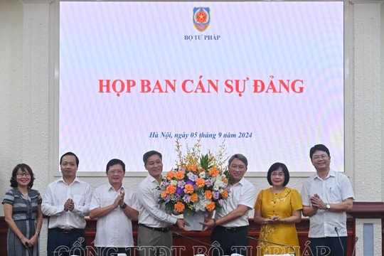 Bộ Chính trị chỉ định Bí thư Ban Cán sự đảng Bộ Tư pháp