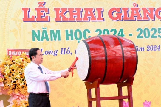 Chủ tịch Quốc hội Trần Thanh Mẫn: Dành những điều tốt đẹp nhất để chăm lo cho sự nghiệp giáo dục