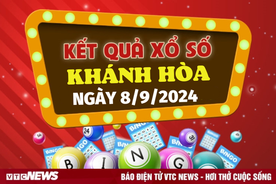 XSKH 8/9 - Kết quả xổ số Khánh Hòa hôm nay 8/9/2024 - XSKH Chủ nhật