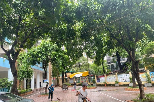 Thông báo ngày đi học trở lại sau bão số 3 (Yagi) cho học sinh Hà Nội