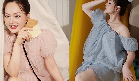 Nữ diễn viên 'Thương ngày nắng về' khoe vóc dáng sau 6 tháng sinh con gái thứ 2