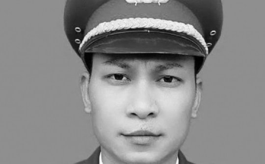 Truy thăng quân hàm đối với Thiếu tá hy sinh khi làm nhiệm vụ phòng, chống bão số 3