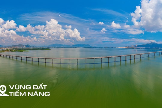 Đầm nước rộng thứ hai Việt Nam là trung tâm của thành phố mới, sẽ vừa có đô thị hiện đại, vừa có rừng ngập mặn