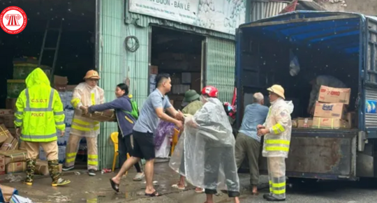 Khẩn trương cung cấp lương thực, thực phẩm, nhu yếu thực phẩm phục vụ đời sống của người dân bị ảnh hưởng bởi cơn bão số 3