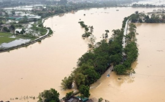 Nhiều điểm ở Hà Nội mưa to kéo dài nhiều giờ