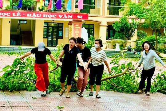 Bộ trưởng Bộ GD&ĐT ban hành Công điện chỉ đạo khắc phục sau bão số 3