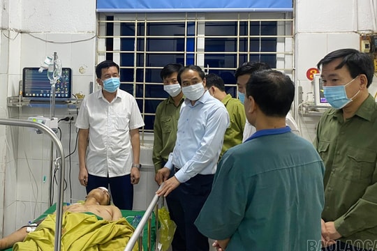 Khẩn trương hỗ trợ gia đình có người bị thiệt mạng, bị thương do bão số 3