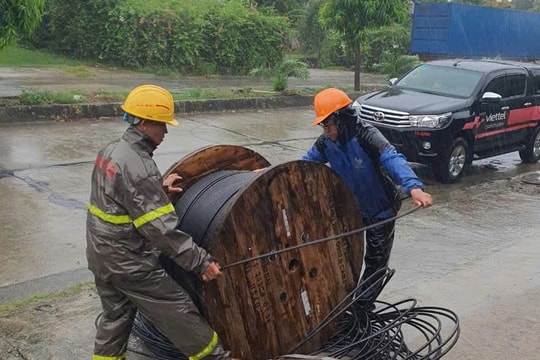 Hướng dẫn về công tác đảm bảo an toàn lao động khi khắc phục hậu quả sau bão số 3 (bão Yagi)