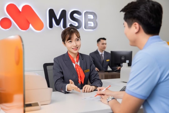Chung tay hỗ trợ khách hàng mùa lũ, MSB giảm lãi suất cho vay