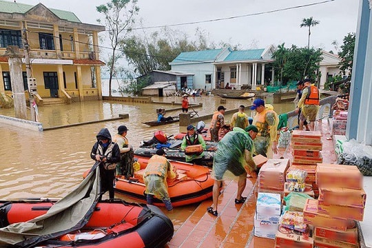 Cá nhân được kêu gọi từ thiện ủng hộ vùng lũ lụt đến khi nào?