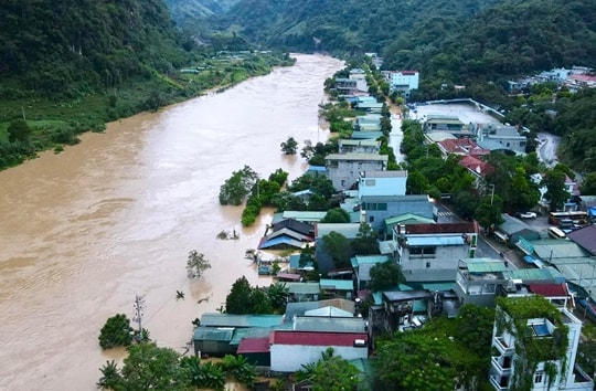 Hỗ trợ tỉnh Cao Bằng 50 tỷ đồng khắc phục thiệt hại cơn bão số 3