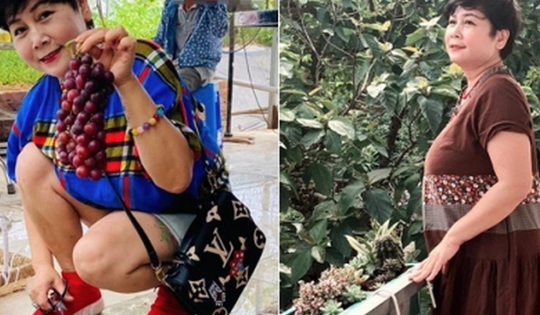 Sống một mình ở tuổi 63, NSND Minh Hằng vừa trải qua nỗi sợ trong bão, kể về thiệt hại khó lường ở nhà vườn