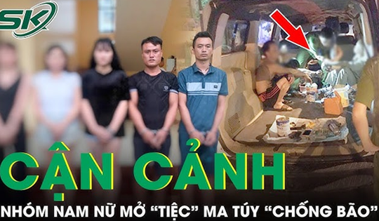 Sáng 13/9: Bắt quả tang nhóm nam nữ mở tiệc ma túy 'bay lắc' trong gara ô tô, khai để 'chống bão'