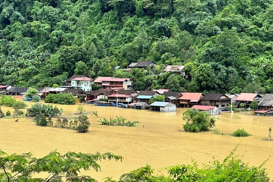 Hỗ trợ tỉnh Bắc Kạn khắc phục thiệt hại do bão số 3