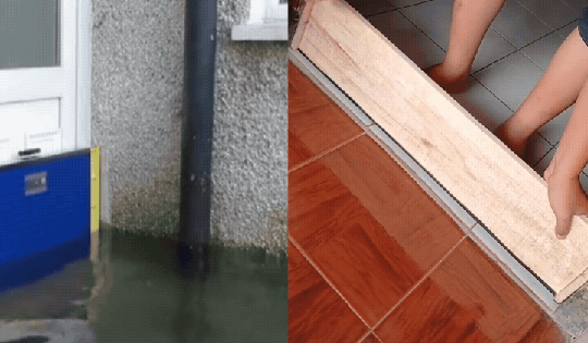 Gợi ý những tấm chắn nước hiệu quả cho nhà ở khu vực dễ ngập nước