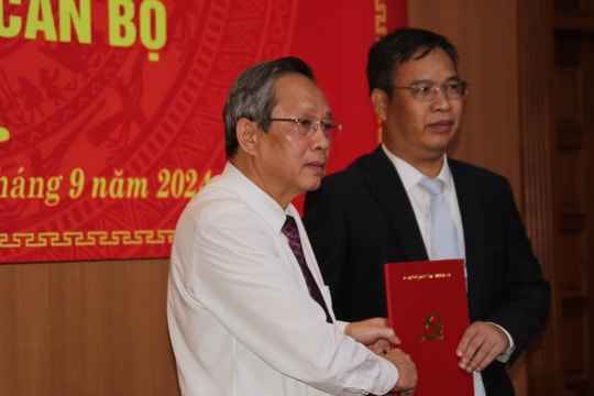 Ban Bí thư điều động, chỉ định Ủy viên Ủy ban Kiểm tra Trung ương giữ chức Phó Bí thư Tỉnh ủy