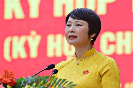 Phê chuẩn nữ Chủ tịch HĐND tỉnh