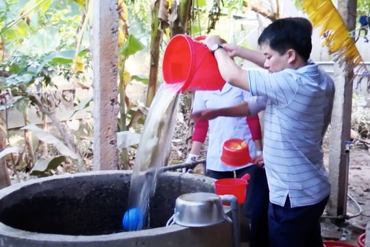 Hướng dẫn xử lý đúng cách nước sinh hoạt sau mùa mưa, bão