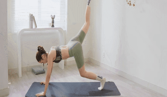 Bài tập đốt mỡ bụng tại nhà cùng Hoa hậu Kỳ Duyên