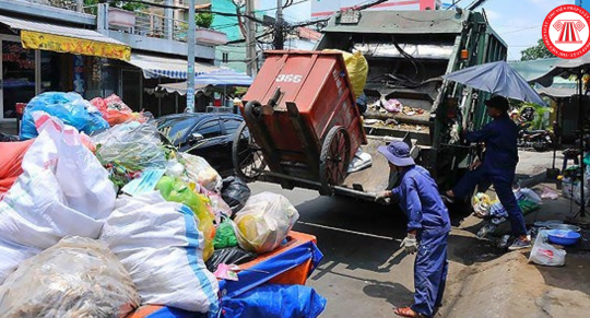 Hình thức thu giá dịch vụ thu gom, xử lý chất thải rắn sinh hoạt theo khối lượng