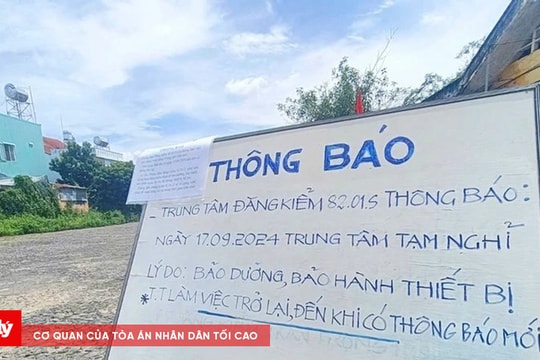 Tạm đình chỉ công tác Phó Giám đốc Trung tâm Đăng kiểm để phục vụ điều tra