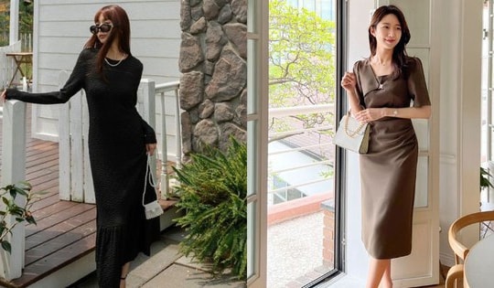4 mẫu váy liền theo phong cách tối giản, cứ mặc là đẹp
