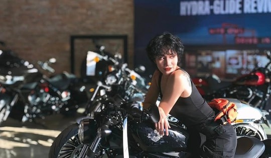 Phong cách cực 'ngầu' của người tình ông trùm Dương 'cơ bắp' phim 'Độc đạo'