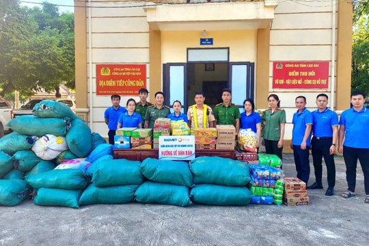 BAOVIET Bank ủng hộ 1,28 tỷ đồng cho người dân bị thiệt hại từ cơn bão số 3 (Yagi)