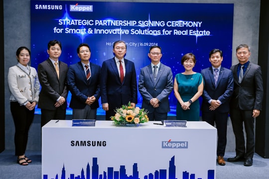 Samsung và Keppel ứng dụng công nghệ thông minh trong bất động sản tại Việt Nam