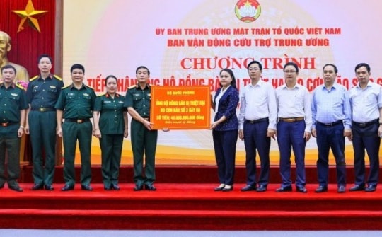 MB ủng hộ hơn 14 tỷ đồng cho đồng bào ảnh hưởng bởi bão lũ