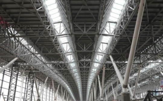 Nhà ga T3 Tân Sơn Nhất dần thành hình