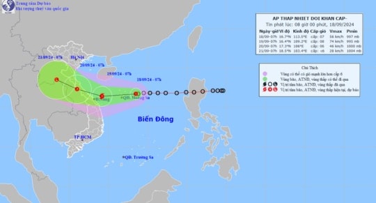 Cập nhật về áp thấp nhiệt đới sắp mạnh lên thành bão số 4? Nam Bộ trong những ngày tới sẽ có mưa to?