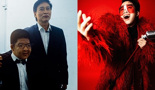 Bố con nghệ sĩ Quốc Tuấn xuất hiện trong MV của Tùng Dương