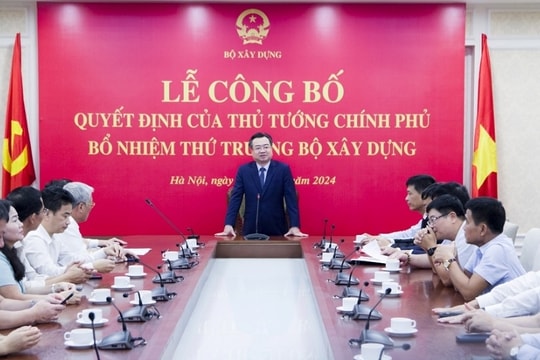 Phân công nhiệm vụ Lãnh đạo Bộ Xây dựng