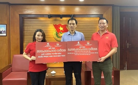 SABECO đồng hành cùng Trung ương Đoàn hỗ trợ các tỉnh phía Bắc khắc phục thiệt hại sau bão Yagi