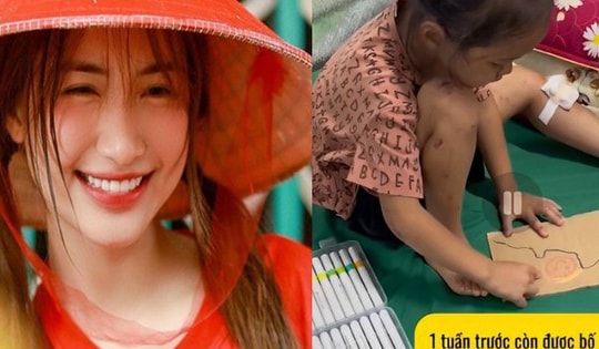 Xúc động ngỏ lời nhận nuôi bé gái làng Nủ đã mất cả gia đình, Hòa Minzy có điều kiện sống thế nào?