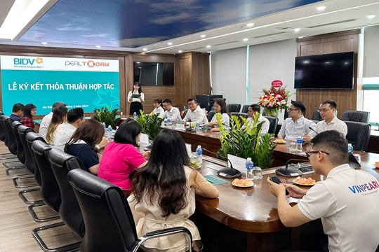 Lễ ký kết hợp tác toàn diện giữa Dealtoday và BIDV