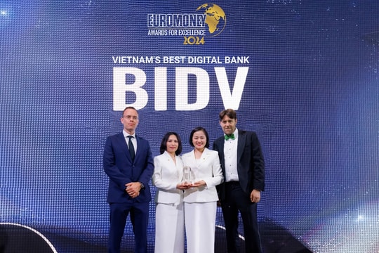 BIDV nhận giải thưởng “Ngân hàng chuyển đổi số tốt nhất Việt Nam”