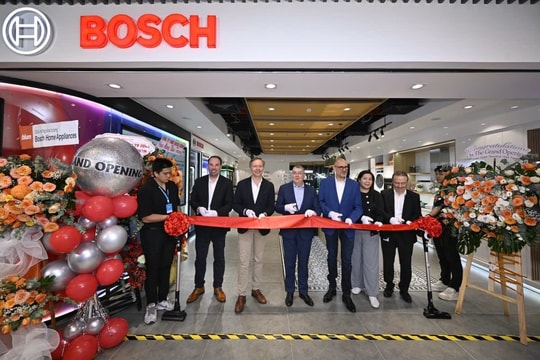 Bosch khai trương cửa hàng trải nghiệm đồ gia dụng đầu tiên tại Việt Nam