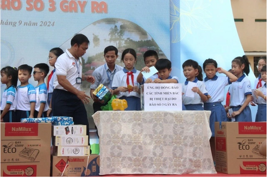 Thay đổi nơi tiếp nhận quyên góp ủng hộ đồng bào vùng lũ lụt tại TP.HCM từ ngày 21/9/2024