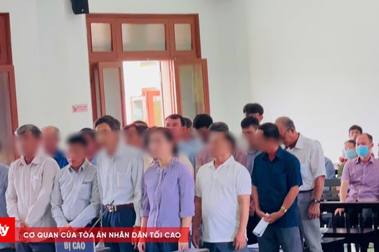 Tuyên án 22 bị cáo là cán bộ liên quan đến sai phạm trong lĩnh vực đất đai