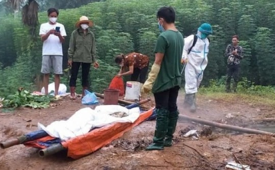 Tìm thấy thi thể cháu bé 1 tuổi ở Làng Nủ