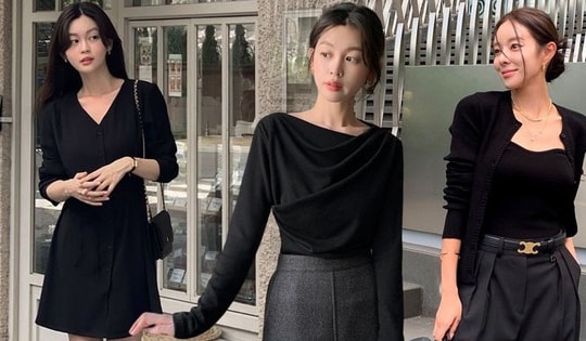 8 gợi ý diện cả cây đồ đen thanh lịch khi tới công sở