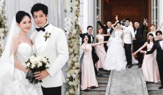 Nữ diễn viên đình đám châu Á xả loạt ảnh đám cưới "vừa đẹp vừa vui"